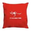 cricket it's an aussie thing Throw Pillow