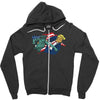 nasty woman vs trump Zipper Hoodie