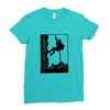 adventure clambing Ladies Fitted T-Shirt