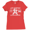 ballroom dancing Ladies Fitted T-Shirt