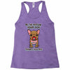 be the person your dog thinks you are Racerback Tank