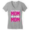i'm not a regular mom cool Women's V-Neck T-Shirt