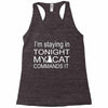 cat command Racerback Tank