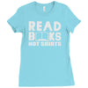 read books not shirts Ladies Fitted T-Shirt