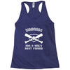 diamonds are a girls best friend girls softball shirt funny women spor Racerback Tank