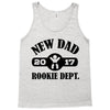 rookie new dad 2017 Tank Top