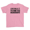 Animals Are Not Ingredients Youth Tee