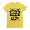 I've Been Called A Lot Of Names But Daddy Is My Favorite Ladies Fitted T-Shirt