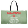 Cancer Woman Weekender Totes