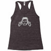 factory records use hearing protection Racerback Tank