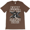 funny rude fart ninja ideal birthday gift or present T-Shirt