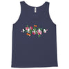 Femen with Flowers Tank Top