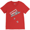 boombox V-Neck Tee