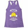 Trainning To Go Super Saiyan Racerback Tank
