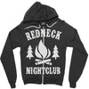 redneck nightclub Zipper Hoodie