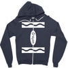 adult crayon Zipper Hoodie