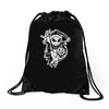 halloween town Drawstring Bags