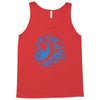 bass clef in blue Tank Top