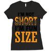 I Am Not Short I Am Fun Size Ladies Fitted T-Shirt