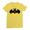 Totoro Batman Parody Ladies Fitted T-Shirt