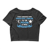 I Love Someone with Prostate Cancer to The Moon and Back to Infinity Crop Top