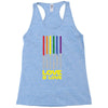 Lightsaber Rainbow - Love Is Love Racerback Tank