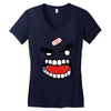 anger tee (flat version) Women's V-Neck T-Shirt
