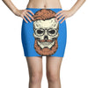 terror skull Mini Skirts