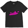 kayak chick V-Neck Tee