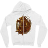 molded mischief Zipper Hoodie