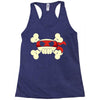 ninja pirate jolly roger Racerback Tank