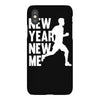 new year, new me running fitness iPhoneX Case