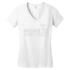 home is where the wifi Women's V-Neck T-Shirt