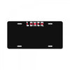 humorous loner License Plate