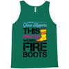 Forget Glass Slippers This Princess Wears Fire Boots Tank Top