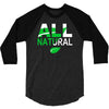 all natural 3/4 Sleeve Shirt