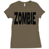 zombie Ladies Fitted T-Shirt