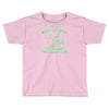 when i get upset i just imagine a t rex making a bed Toddler T-shirt
