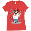 respect line Ladies Fitted T-Shirt