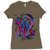astronomical Ladies Fitted T-Shirt