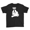 cartoon hands holding diamond Youth Tee