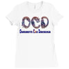 ocd obsessive cat disorder Ladies Fitted T-Shirt