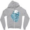 hip hop hibernation Zipper Hoodie