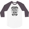 Super Cool Pawpaw Of A Freaking Awesome Son 3/4 Sleeve Shirt