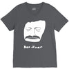 bon iver face V-Neck Tee