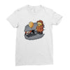 we all float Ladies Fitted T-Shirt