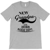 New Grandpa 2018 Rokie Dept. T-Shirt