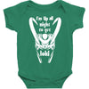 i'm up all night to get loki Baby Bodysuit