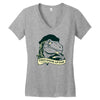 philosoraptor Women's V-Neck T-Shirt