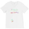 Muggle on Board Watercolor V-Neck Tee